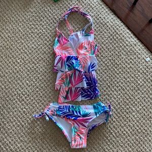 Two piece little girls bikini size 5, NWT
